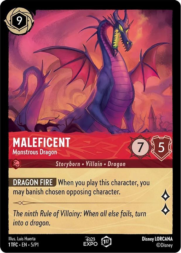 What Are Graded D23 Promo Cards Worth In Disney Lorcana
